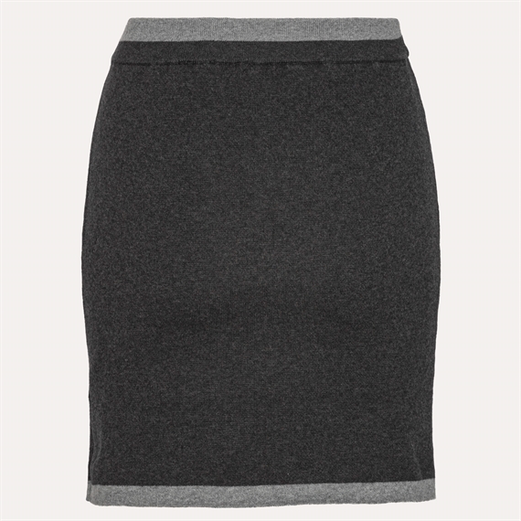 Rotate Firm Knit Nederdel, Phantom Combi